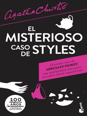 cover image of El misterioso caso de Styles